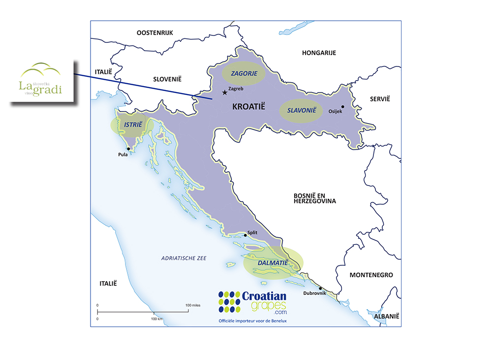 Lagradi wijn uit kroatie